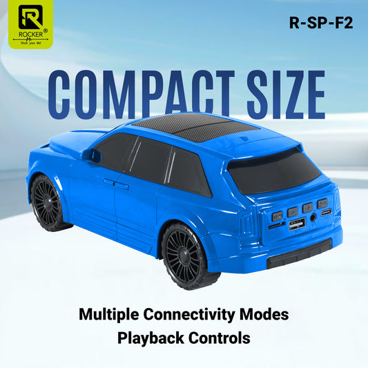 Rocker RSP-F2 Repido Car Wireless Bluetooth Speaker – TWS, 8W Audio, TF Card Support & 1200mAh Battery