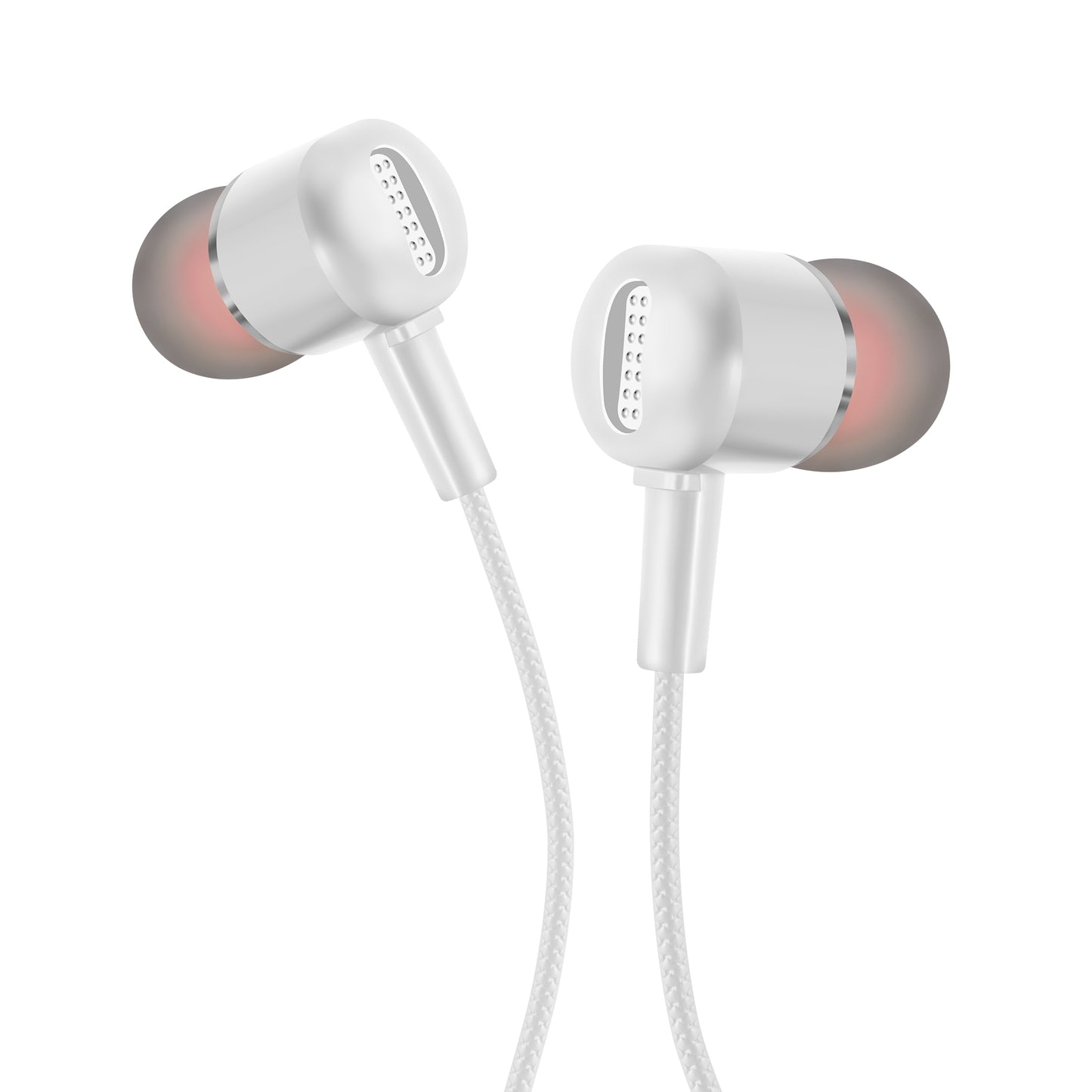Rocker HQ-8 Wired Earphones with Extra Bass, 10mm Drivers, In-line Mic & Controller | 3.5mm Jack