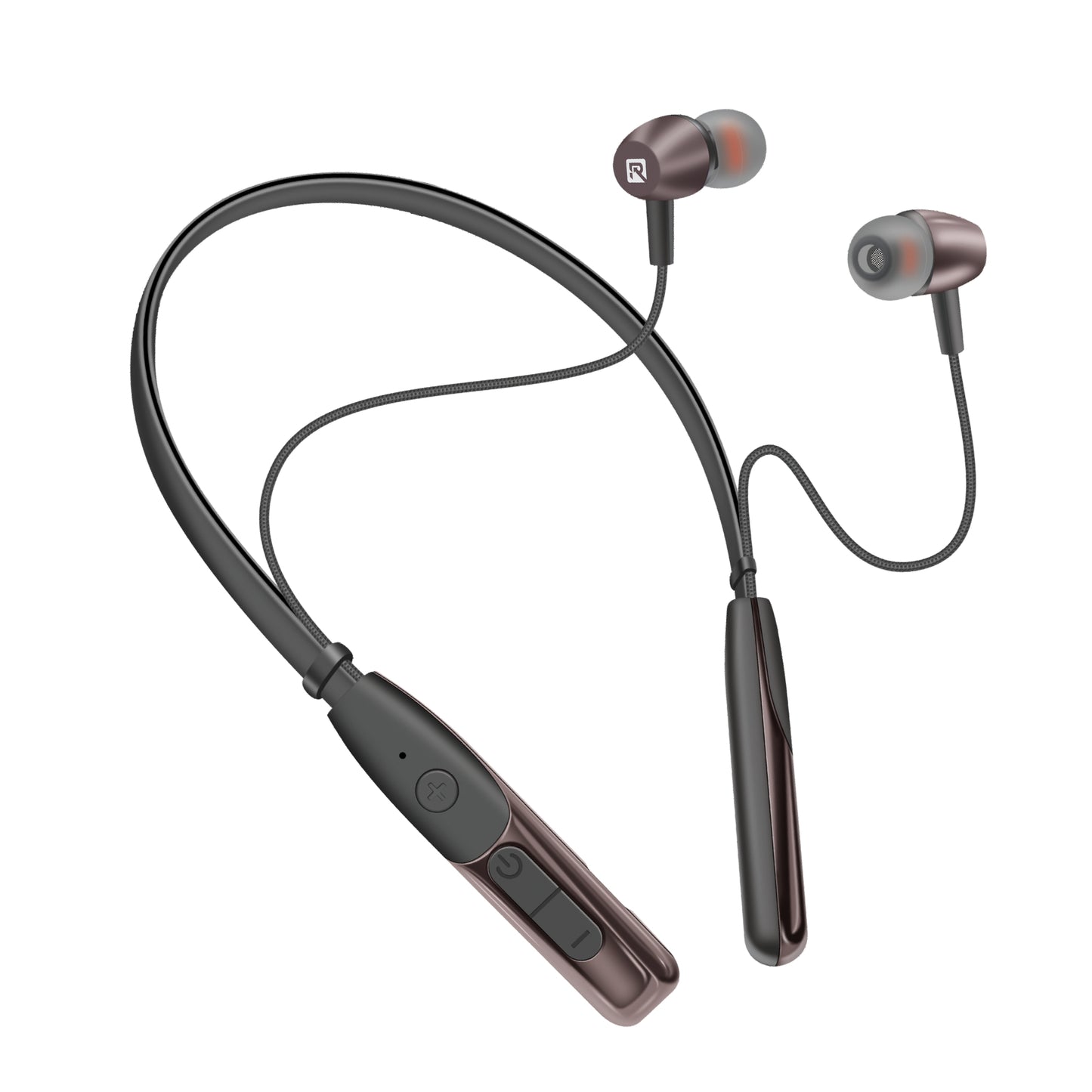Rocker R-291 Titan Wireless Bluetooth Headset with 100 Hours Battery, Deep Bass & Voice Assistant Support