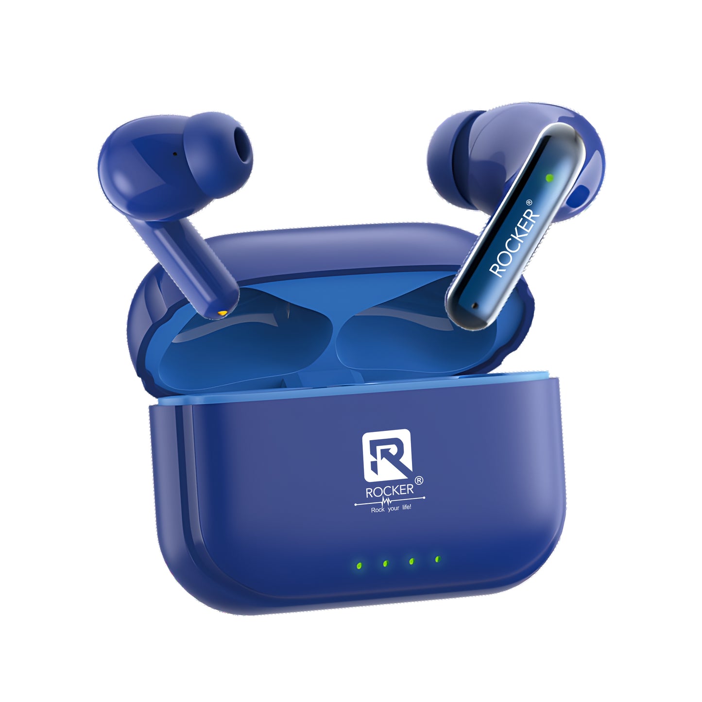 Rocker TWS R-MT3 Noise Cancelling Wireless Earbuds with 500H Standby Time Bluetooth V5.3 Touch Control Comfortable Fit