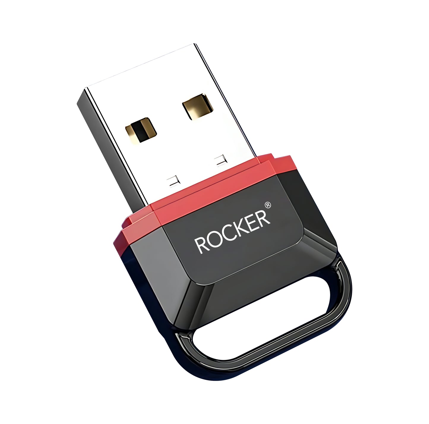 Rocker RB-11 V5.2+EDR Wireless Music Receiver – USB & AUX Audio Adapter for Car, Speakers, and Home Systems