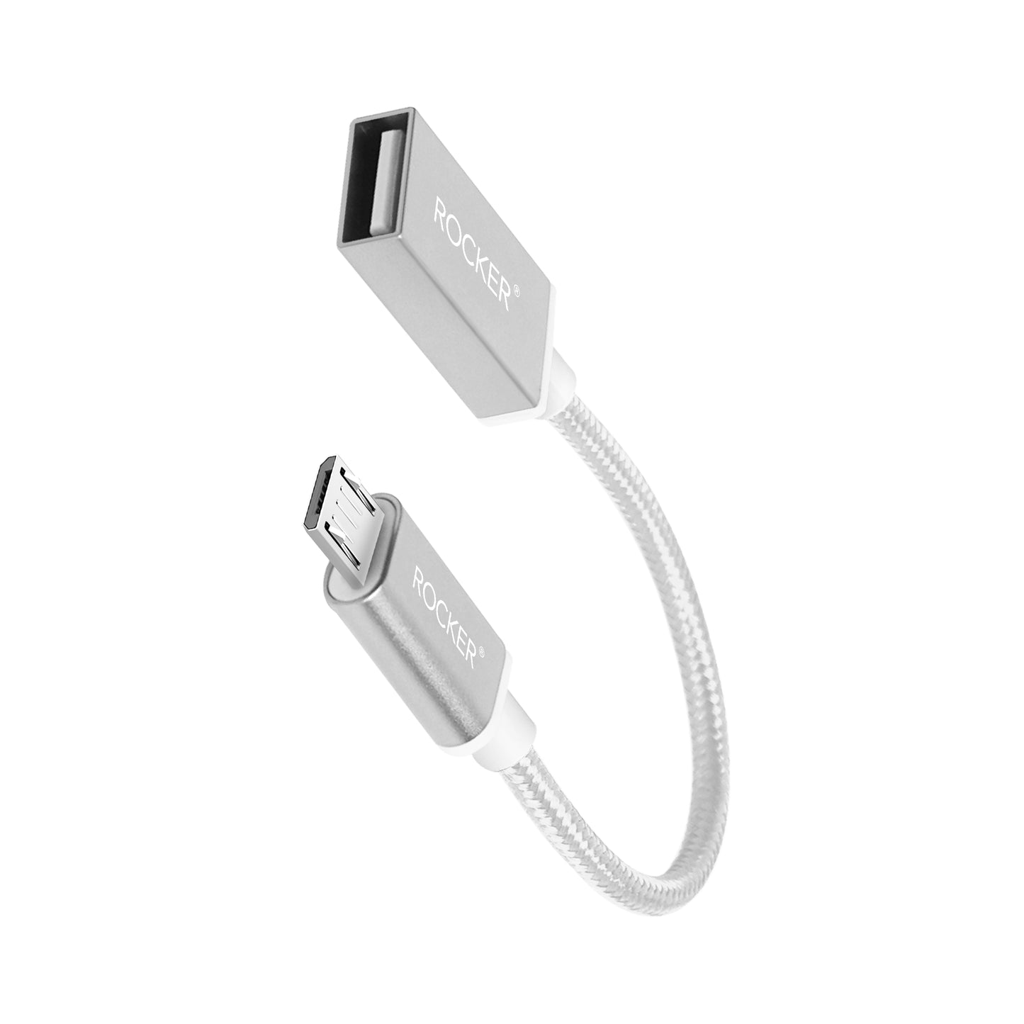 Rocker RC-87 OTG Cable – Type-C & Micro USB Variants | Fast & Stable Data Transmission with USB 2.0