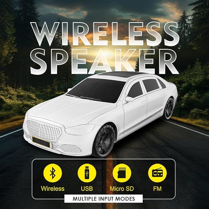 Rocker RSP-F1 Robot Car Wireless Speaker | TWS, TF Card, 10m Range, 1200mAh Battery