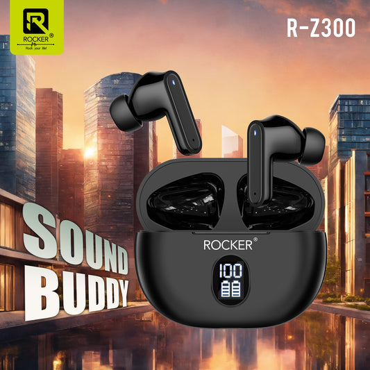Rocker Z300 True Wireless Earbuds