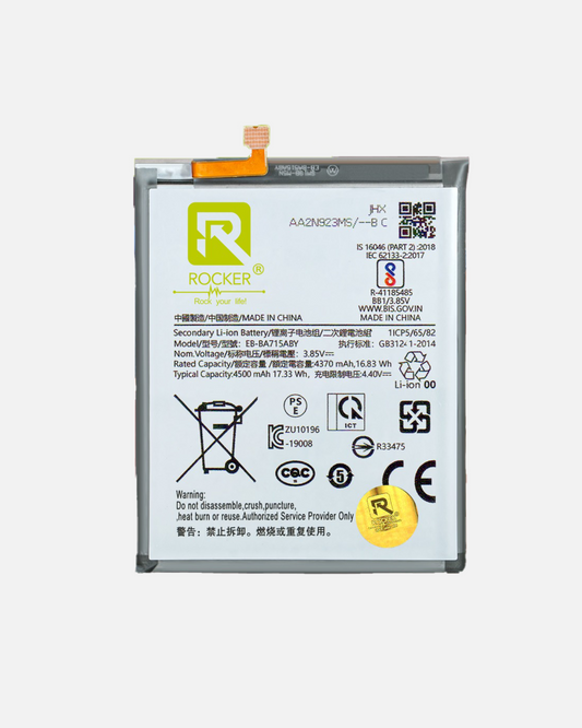 Rocker A71 Battery, Li-Polymer Battery, Overcharge protection