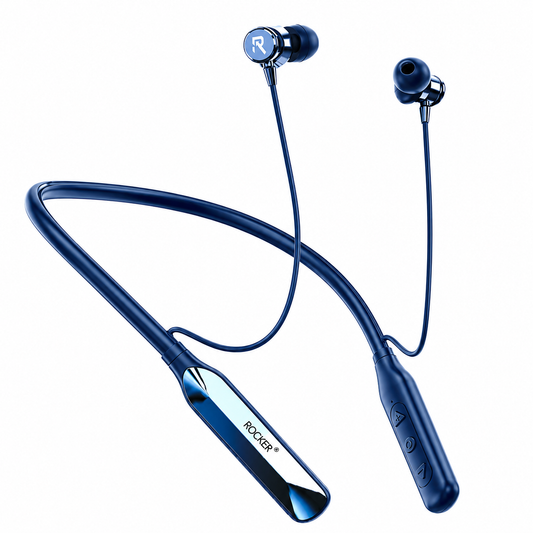 Rocker RBT 410 Bluetooth 5.4 Neckband with HD Bass & Mic