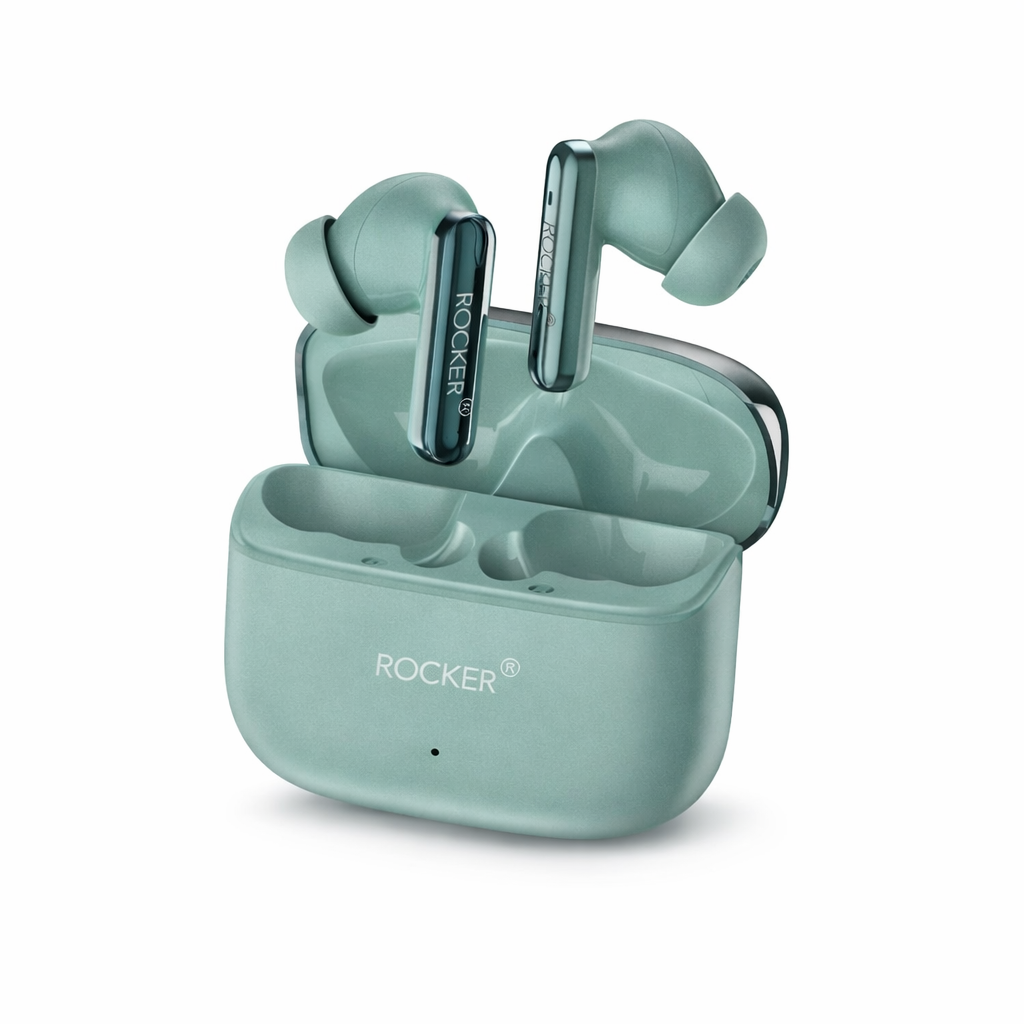 Rocker R181 Pro TWS Earbuds – 40H Playtime, ENC, Bluetooth 5.3