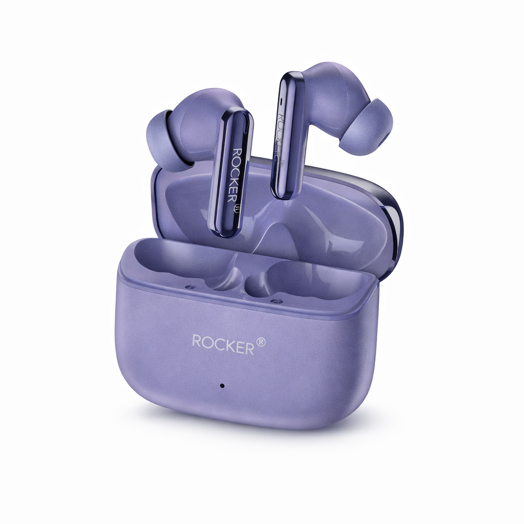 Rocker R181 Pro TWS Earbuds – 40H Playtime, ENC, Bluetooth 5.3