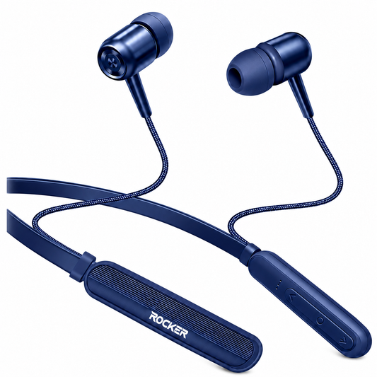 Rocker BT243 Bluetooth Neckband | 100 Hours Battery