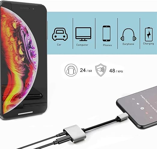 Rocker Headphone Adapter for iPhones | Headphone Jack