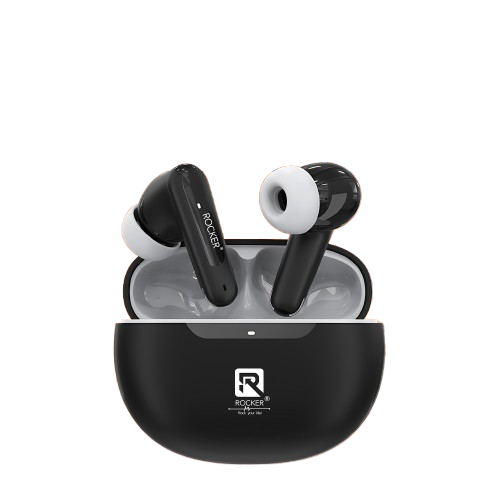 Rocker RMT2 True Wireless Earbuds - High Fidelity Sound, Bluetooth 5.3, 500H Standby, IPX4 Waterproof