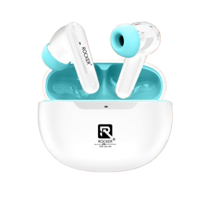 Rocker RMT2 True Wireless Earbuds - High Fidelity Sound, Bluetooth 5.3, 500H Standby, IPX4 Waterproof