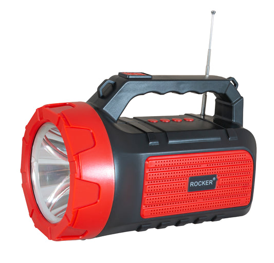 RSP-235 Solar Wireless Speaker with Torch | Portable Bluetooth Speaker for Music & Outdoor Use