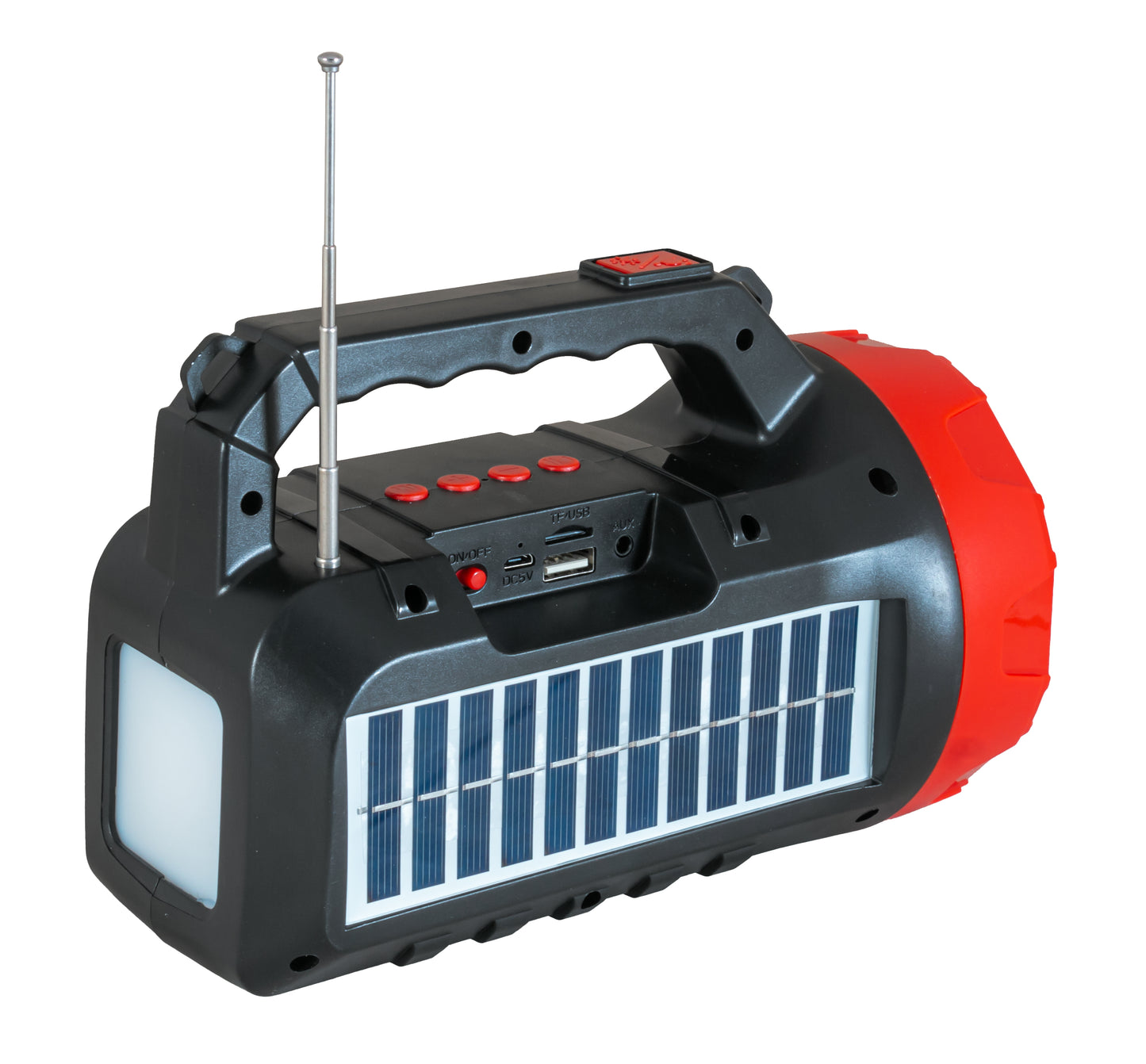 RSP-235 Solar Wireless Speaker with Torch | Portable Bluetooth Speaker for Music & Outdoor Use