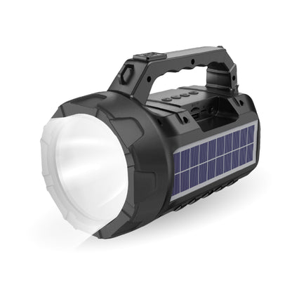 Rocker RSP-235 Solar Wireless Speaker with Torch | Portable Bluetooth Speaker for Outdoor, Camping & Farming - 5W Powerful Sound, 1200mAh Battery, USB/TF Card Support