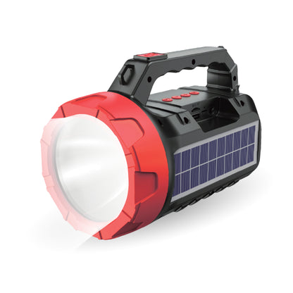 Rocker RSP-235 Solar Wireless Speaker with Torch | Portable Bluetooth Speaker for Outdoor, Camping & Farming - 5W Powerful Sound, 1200mAh Battery, USB/TF Card Support