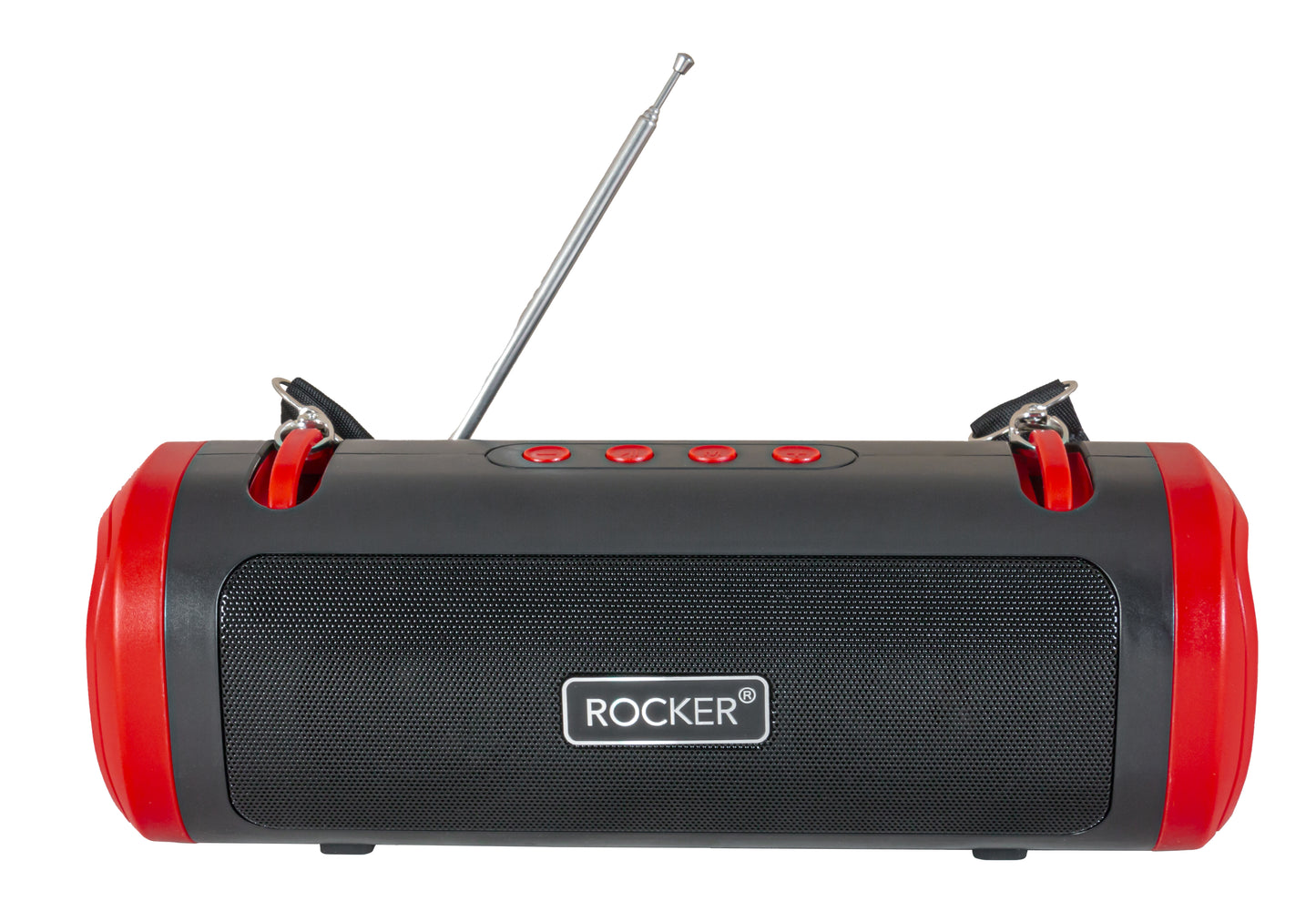 Rocker RSP-26 Wireless Bluetooth Speaker with Solar Panel, TWS, 5-Hour Playtime, and Premium Sound – Perfect for Outdoor & Indoor Music Lovers