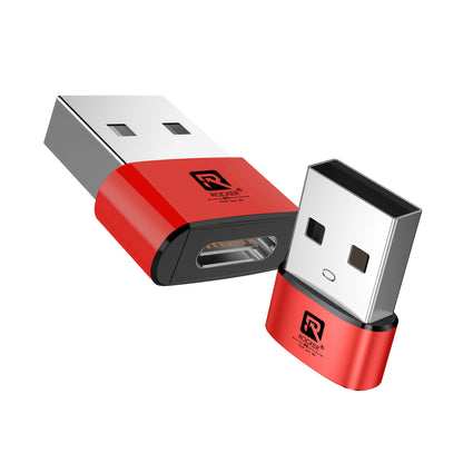 Rocker R-TYO1 USB Male to Type-C Female OTG Adapter – 5Gbps Data Transfer & Fast Charging for Laptops, Smartphones & Tablets