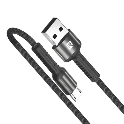 Rocker RC-27 Fast Charging Data Cable – 67W Type-C | 3.4A Micro USB | 27W Lightning – 1m Durable Cable for Smartphones, Tablets & More