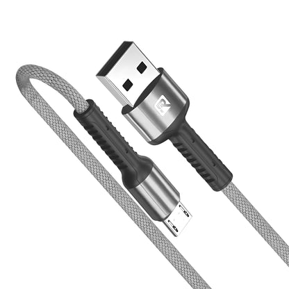 Rocker RC-27 Fast Charging Data Cable – 67W Type-C | 3.4A Micro USB | 27W Lightning – 1m Durable Cable for Smartphones, Tablets & More