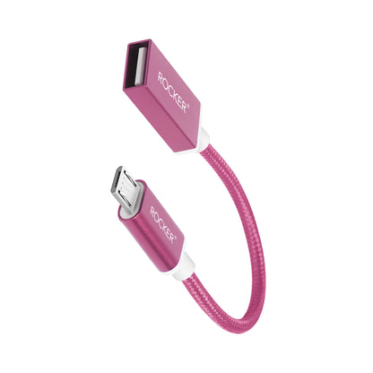 Rocker RC-87 OTG Cable – Type-C & Micro USB Variants | Fast & Stable Data Transmission with USB 2.0