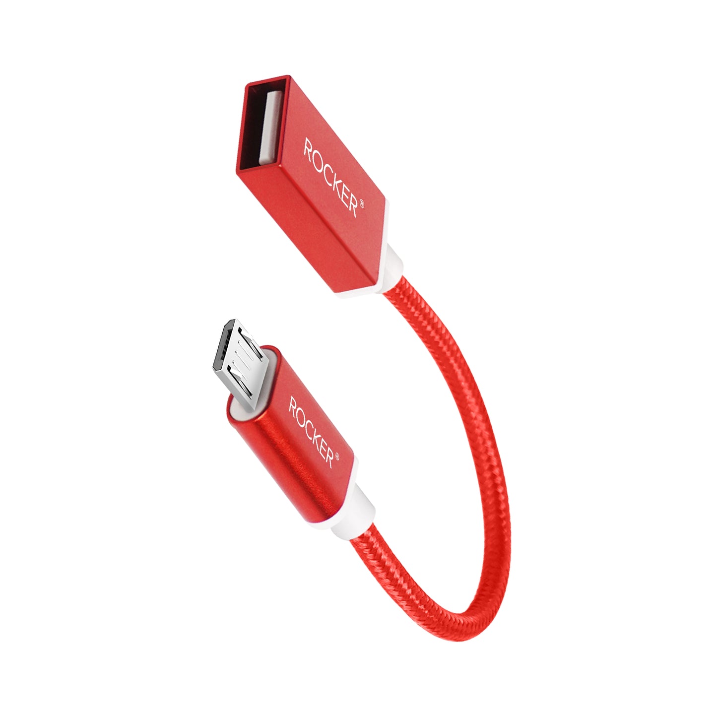 Rocker RC-87 OTG Cable – Type-C & Micro USB Variants | Fast & Stable Data Transmission with USB 2.0