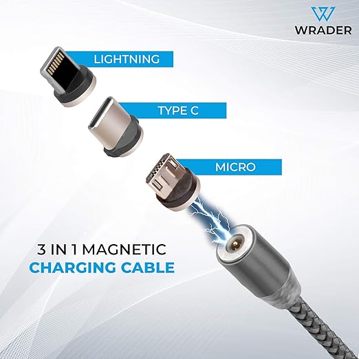 Rocker RC-97 3in1 Magnetic Data Cable