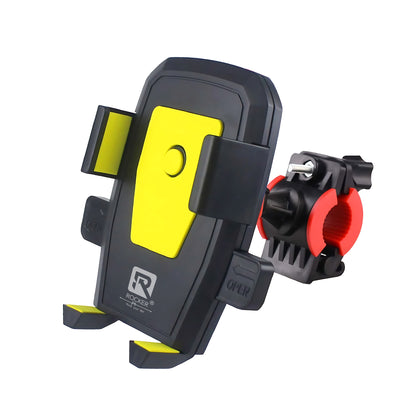 Rocker RCH-14 Bike & Motorcycle Mobile Holder | 360° Rotation | Secure & Shockproof Grip