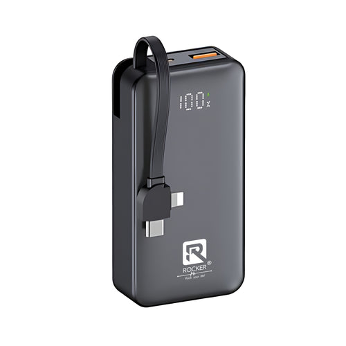 Rocker RPB217 10000mAh Power Bank - 66W Fast Charging, Dual USB Output & Advanced Safety Features