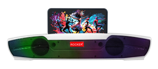 Rocker RSP-330 10W Wireless Bluetooth Soundbar | Portable Speaker with TWS Stereo, FM Radio, TF Card, AUX & USB