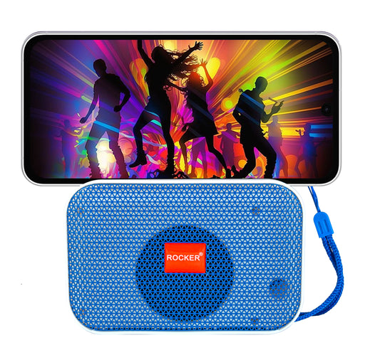 Rocker RSP-337 Portable Wireless Bluetooth Speaker – 10W Sound, TF/SD Card, FM Radio, Portable, 5H Playback