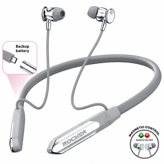 Rocker RBT 245 Bluetooth 5.4 Neckband | 120H Music Time