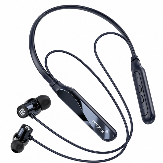 Rocker RBT 294 Bluetooth 5.4 Neckband | ENC | 30H Playtime
