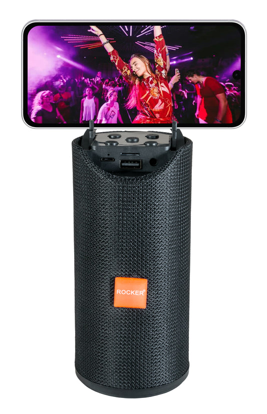 Rocker RSP-311 Portable Wireless Speaker | TF/SD Card, USB, AUX, FM Radio, 6+ Hours Playtime, Premium Sound